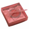 Kerámia csatos üveg, rózsaszín "MRS" felirattal 10 cm