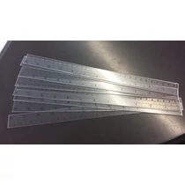 Vonalzó vékony műanyag, gravírozáshoz