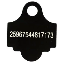 Ipari biléta - fekete