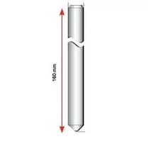 Gyémánt karcolótű, forgó 4,36, 0,38-as