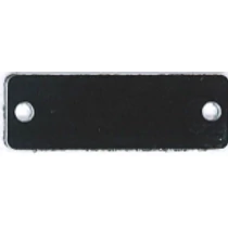 CTS DuraBlack  fekete/ezüst  23,8 x 8 x 0,51 mm