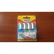 Fisso Midi  matt ezüst (4 db)