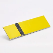 Gravofoil 0,2mm  sárga / fekete  (716) Gravofoil 0,2mm  sárga / fekete  (716)