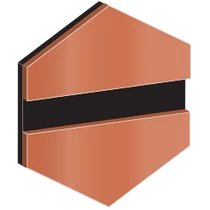 Gravolase Metallics 0,5 mm  rézvörös/ fekete Gravolase Metallics 0,5 mm  rézvörös/ fekete