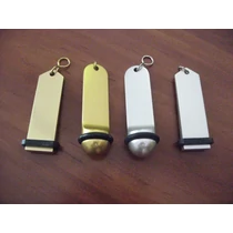 Szállodai kulcskolonc kerek arany