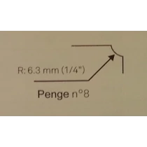Sarokvágó szerszám (CCS-hez) 1/4 N