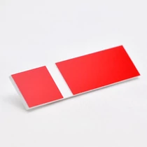 Gravoply Laser 0,8 mm piros / fehér  (373)