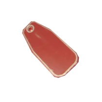 Kulcsbiléta 65 x 30mm piros Kulcsbiléta 65 x 30mm piros