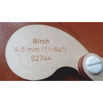 LaserWood  NYÍR 4,5 mm