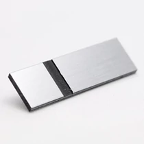 Mextec 1,5 mm erősen szálrahúzott ezüst/fekete