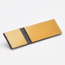 Metallex 1,6 mm  óarany / fekete  (335) 610x610mm Metallex 1,6 mm  óarany / fekete  (335) 610x610mm