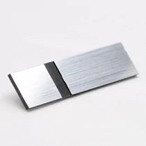 Mextec HD 1,5 mm szálrahúzott ezüst/fekete