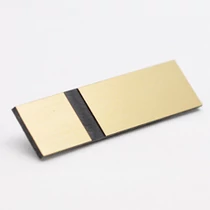 Flextec fényes szálrahúzott arany/fekete Flextec fényes szálrahúzott arany/fekete