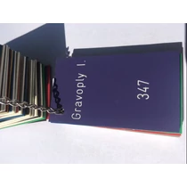 Gravoply I 1,6 mm lila / fehér (347) Gravoply I 1,6 mm lila / fehér (347)