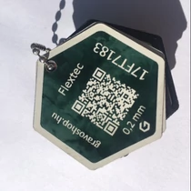 Flextec zöld márvány/fehér