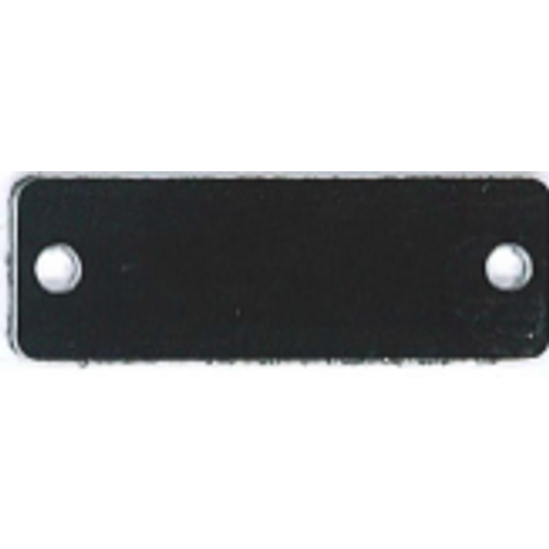 CTS DuraBlack  fekete/ezüst  23,8 x 8 x 0,51 mm