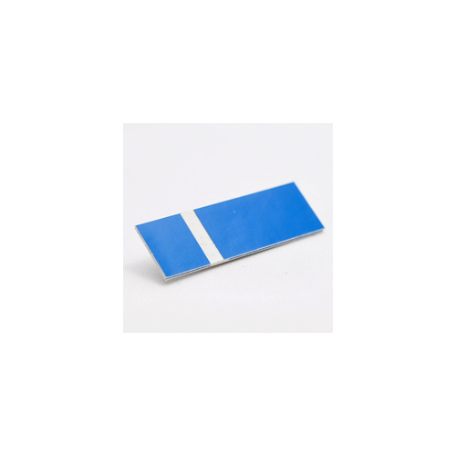 Gravofoil 0,2mm  kék/ fehér (714)