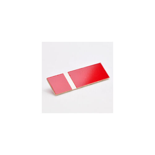 Gravostrat mm 1,4 mm piros / fehér (513) ( Phenolic)
