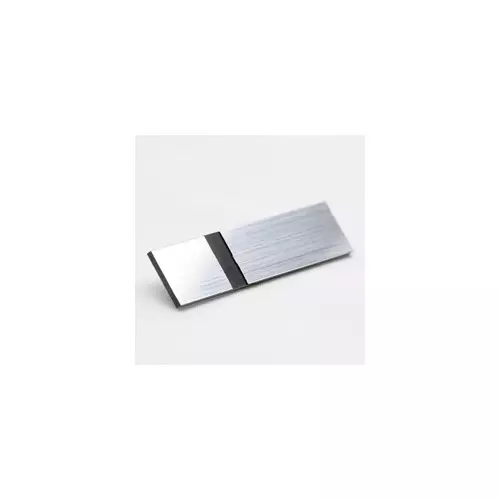 Metallex 2,4 mm  fényes Ezüst/Fekete (338) 1220x610mm