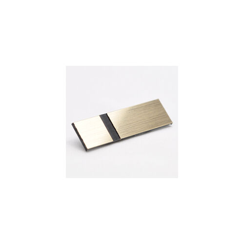 Metallex 1,6 mm  fényes arany / fekete  (337) 610x610mm