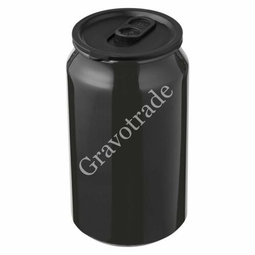Dobozos ital alakú ivópalack fekete