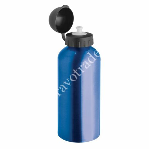 Acél ivópalack, kék 0,6 L
