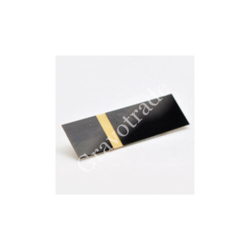 Gravoply Ultra (Gravoflex)  fekete/arany 0,5 mm