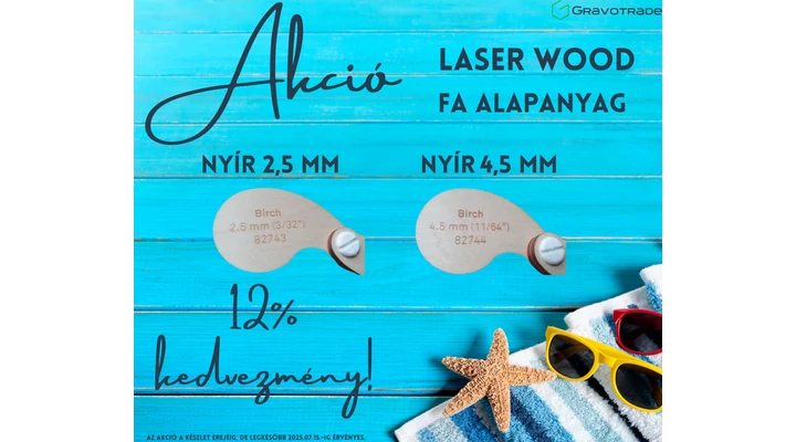 LaserWood Nyír - Akció!
